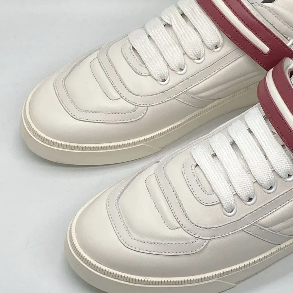 Bally Raise Royce Leather Low-Top Sneakers size 42/us size 9